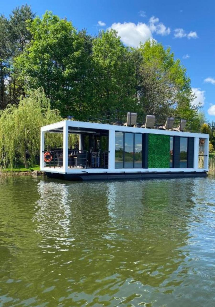 Domek na wodzie, dom na wodzie, hotel, apartament, pokoje, houseboat, dom na wodzie, dom nad jeziorem Wabrzezno Zewnętrze zdjęcie
