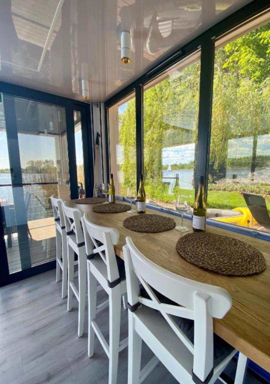 Domek na wodzie, dom na wodzie, hotel, apartament, pokoje, houseboat, dom na wodzie, dom nad jeziorem Wabrzezno Zewnętrze zdjęcie
