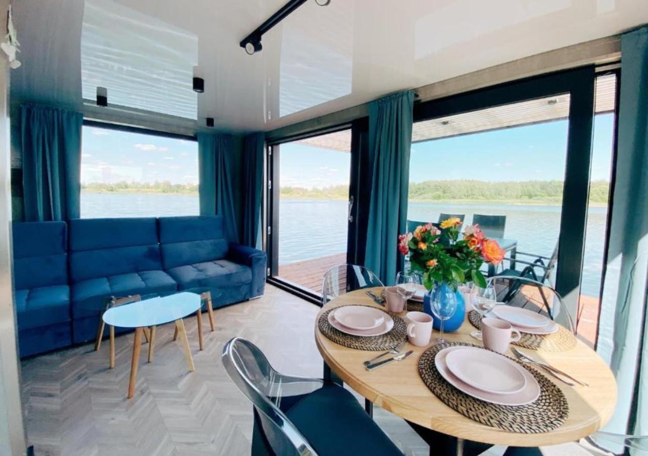 Domek na wodzie, dom na wodzie, hotel, apartament, pokoje, houseboat, dom na wodzie, dom nad jeziorem Wabrzezno Zewnętrze zdjęcie